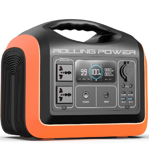 Rolling Power – RP1200W Portable Power Station with 992Wh LiFePO4 Battery