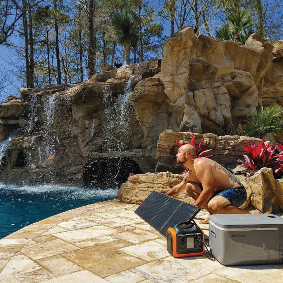 Rolling Power – RP1200W Portable Power Station with 992Wh LiFePO4 Battery - Image 6